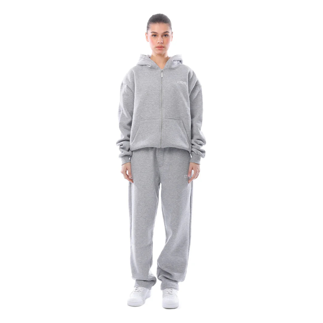 Survêtement Zip Gris